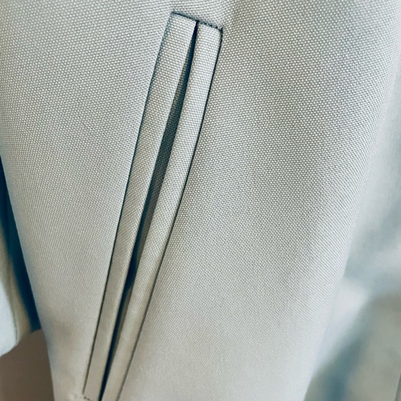 Vintage Light Blue Trench Coat Size 7/8 Grandma Rare Mid-Length The Puget Sound - Picture 5 of 13